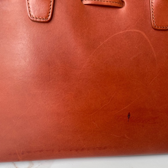 Mansur Gavriel Caramel Leather Tote. - Picture 13 of 16